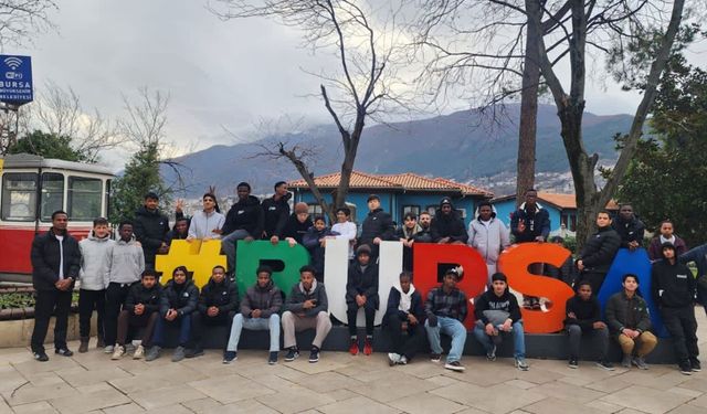 Uluslararası öğrenciler Bursa’nın tarihi ve kültürel mirasını yerinde tanıdı