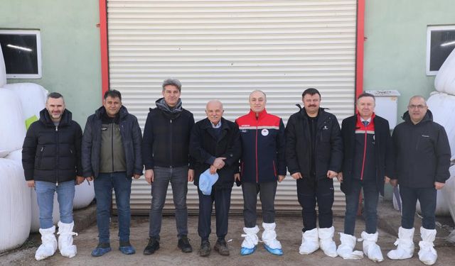 Eskişehir’de hastalıktan ari hayvancılık işletmesine ziyaret ve sertifika yenileme