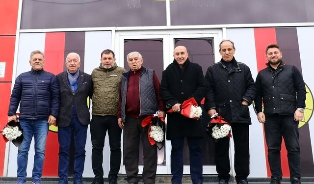 Eskişehirspor'un efsaneleri ziyarette