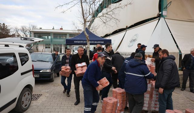 Eskişehir'de kırsalda dikkat çeken adım: İnönü’de neler dağıtıldı?