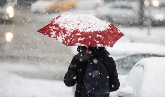Meteoroloji alarm verdi: 11 ilde sarı uyarı, kar ve fırtına etkili olacak