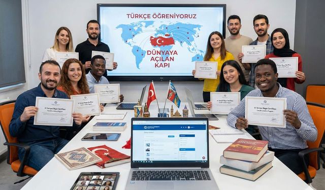 Türk Dili ve Kültürü Programında A1 etabı tamamlandı