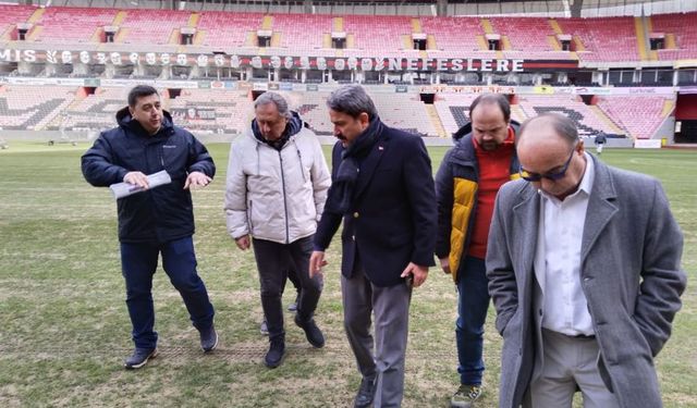 Çim sahada onarım başlıyor: Fethi Heper Stadyumu için harekete geçildi