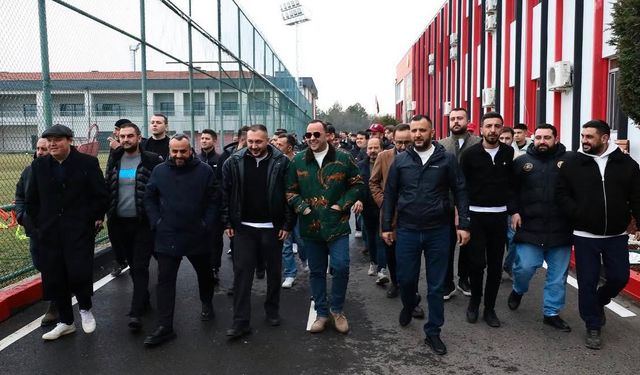 Tribün Liderlerinden Eskişehirspor’a Moral Ziyareti: “Kenetlenme Zamanı”