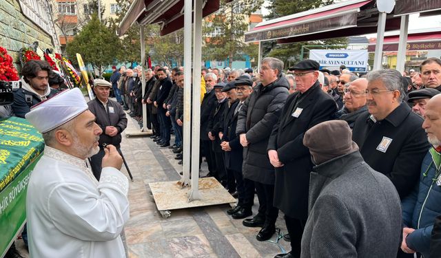 CHP Eskişehir Milletvekili Çakırözer'in babası son yolculuğuna uğurlandı