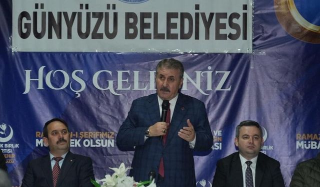 BBP Genel Başkanı Destici Eskişehir’de konuştu: "Türkiye güçlü olmak zorunda"