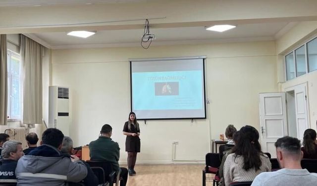 TÜRASAŞ personeline tütünle mücadale eğitimi verildi