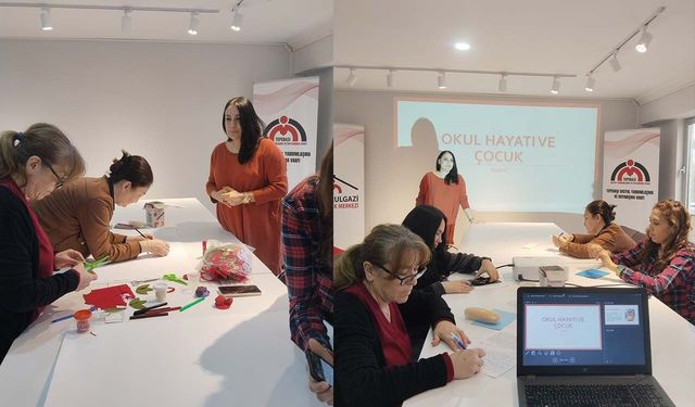 Ertuğrulgazi ADEM kursiyerlerine "Okul Hayatı ve Çocuk" eğitimi