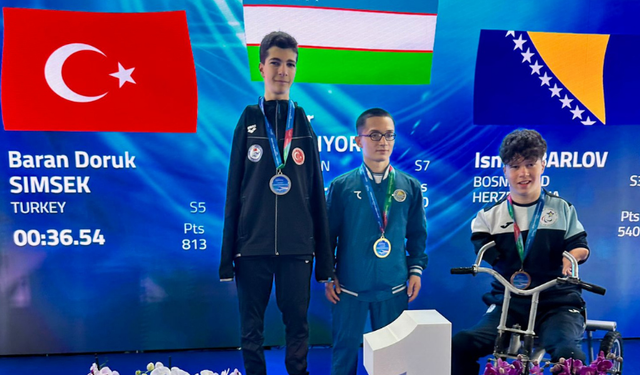 Baran Doruk Şimşek’ten dünya serisinde altın ve gümüş madalya