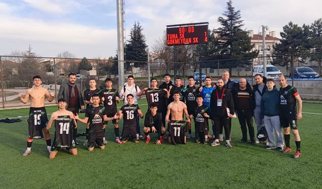 Gökmeydanspor 4-1'le sonuca gitti