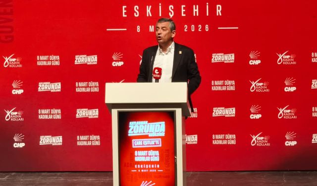 Özgür Özel’den Eskişehir’de sert açıklamalar: “İftiracılar içinde bir tane kadın yok”