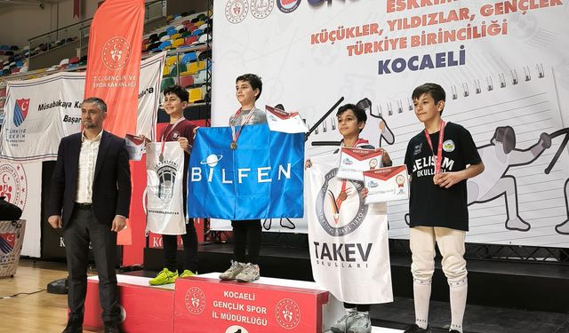 Eskrimde Canko Türkiye 3.sü!