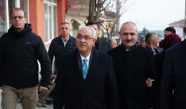 DSP Genel Başkanı Aksakal’dan Eskişehir’e ani ziyaret: O ilçeye geldi!