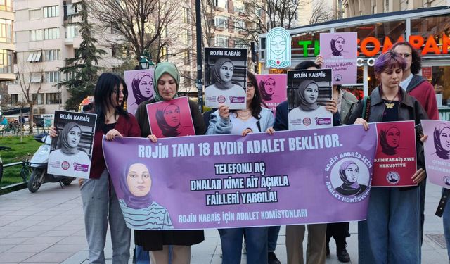 Eskişehir’de Rojin Kabaiş için eylem: “Rojin’e ne oldu?” sorusu 18 aydır yanıtsız