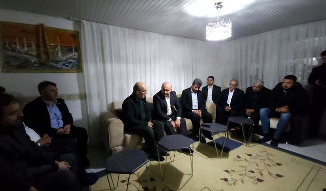 Başkan Albayrak'tan çocuğunu kaybeden acılı aileye taziye ziyareti