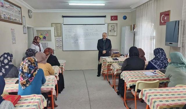 Tepebaşı Müftülüğü'nden Kur'an kurslarına ziyaret