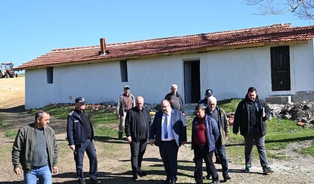 İnönü Belediye Başkanı'ndan o mahalleye ziyaret!