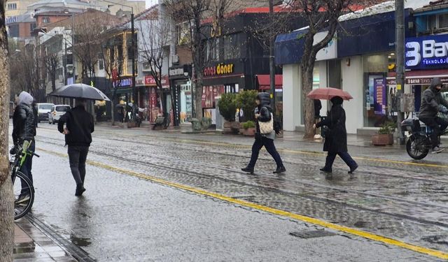 Eskişehir yağmur bereketi altında