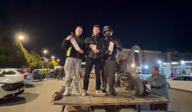 Eskişehir’de 58 bin TL ceza yedi: Tutanağı ile poz verdi