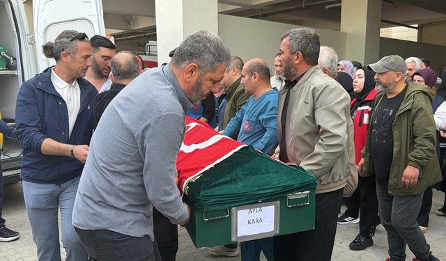Ayla öğretmenin cenazesi yakınları tarafından hastane morgundan alındı