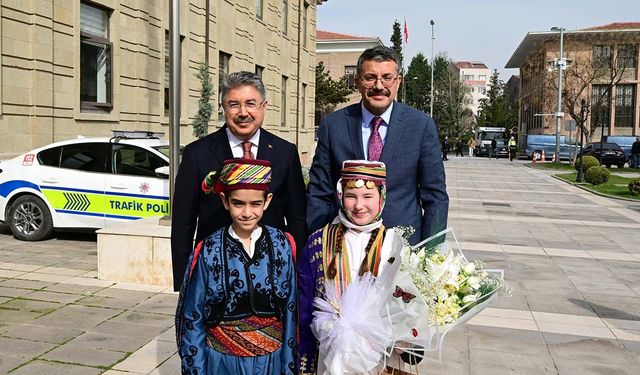 İçişleri Bakan Yardımcısı Çelik'ten Vali Yılmaz'a ziyaret