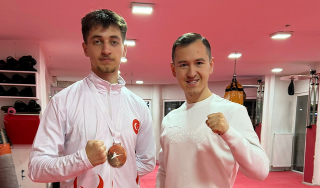 Batuhan 3'üncü oldu