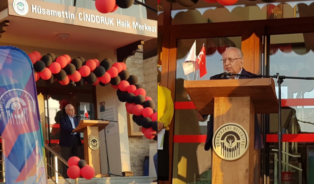 Odunpazarı Belediyesi’nden Hüsamettin Cindoruk’un adını yaşatacak vefa örneği