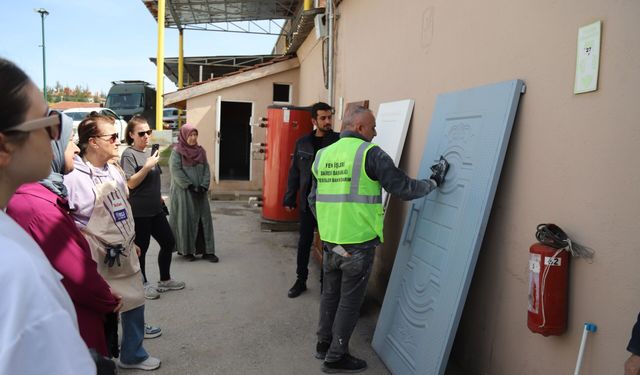 Büyükşehir’den Kadınlara Teknik Destek: Alçı ve Boya Kursuna Yoğun İlgi