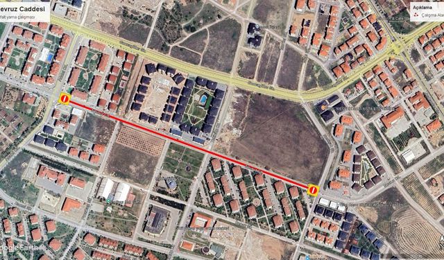 Eskişehir’de sürücülere kritik uyarı: O cadde trafiğe kapatılacak!