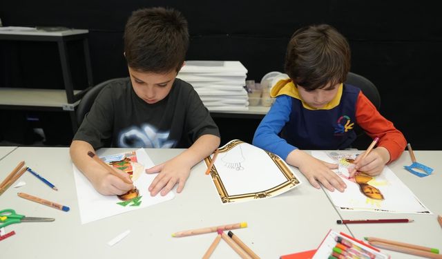 Eskişehir’de çocuklara özel “Çocuk Sanat Akademisi” hayata geçirildi