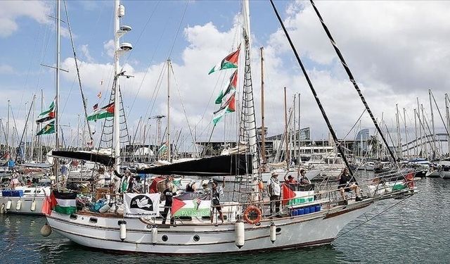 Sumud Filosu'ndaki alıkonulan Türk aktivistlerin sayısı 20'ye ulaştı