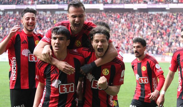 Eskişehirspor eze eze kazandı