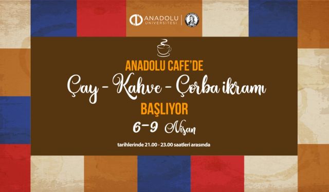 Eskişehir'de sınav haftasında öğrencilere sürpriz: O cafede gece ikramı!