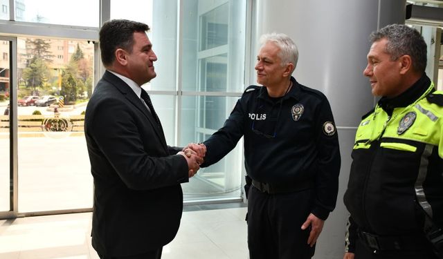 Başsavcı Karakülah’tan Polis Haftası ziyaretleri