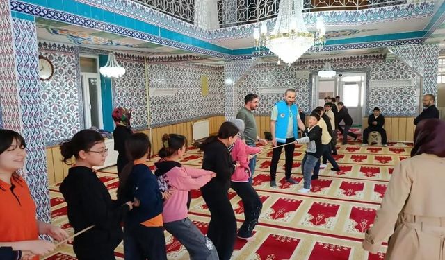 ÇEDES kapsamında öğrenciler Uluzafer Camii’nde buluştu