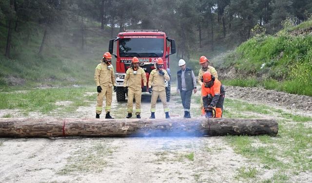 Eskişehirli ateş savaşçıları Denizli'de yarıştı
