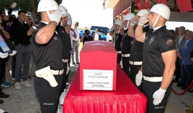 Şehit Aydın Üyenarık son yolculuğuna uğurlandı