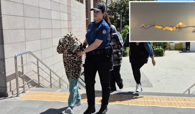 Eskişehir'de akıl almaz hırsızlık: Konuşma bahanesiyle yaklaştı, boynundaki 185 bin liralık altını çaldı!