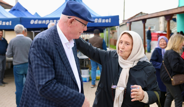Kazım Kurt Yenikent’te yağmur duasına katıldı