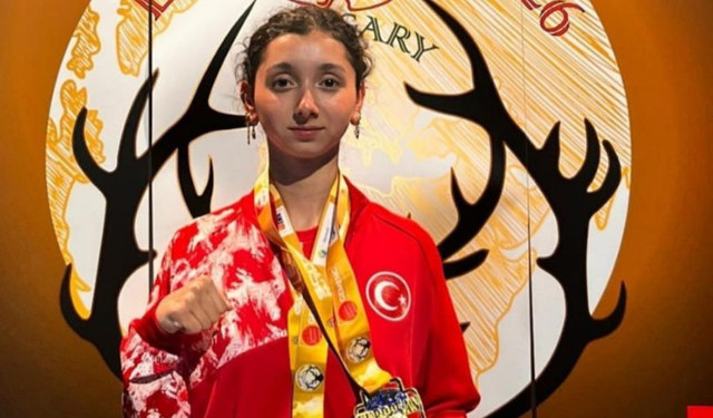 Eskişehirli lise öğrencisinden Avrupa’da çifte madalya