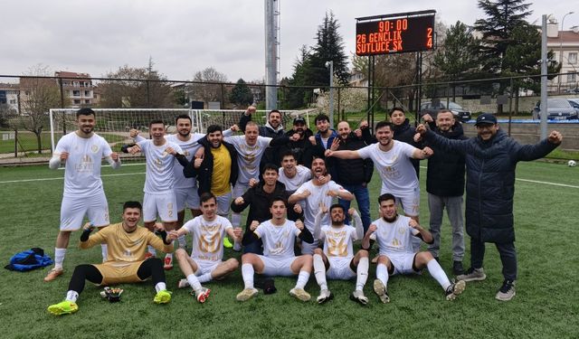 Sütlüce için son adım kaldı 4-2
