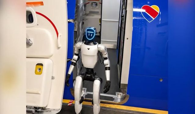 "Alışılmadık yolcu" rötar yaptırdı: Robot Bebop uçakta krize neden oldu