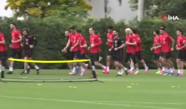 A Milli Futbol Takımı, Miami'deki ilk antrenmanını yaptı