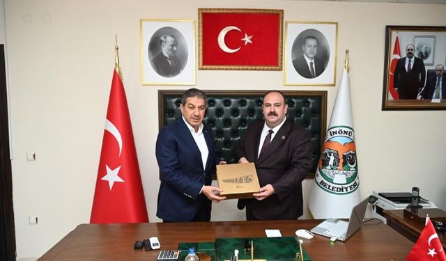 Esenler Belediye Başkanı Göksu'dan İnönü Belediyesine ziyaret