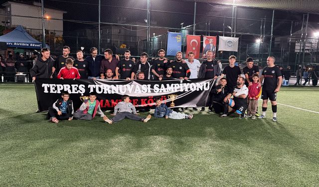 Turnuvada Şampiyon Mamure