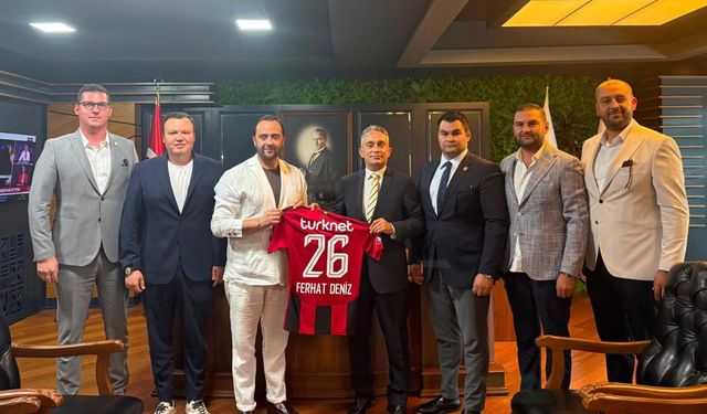 Eskişehirspor yönetiminden Başsavcı Ferhat Deniz’e hayırlı olsun ziyareti