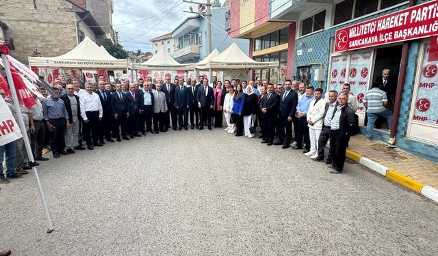 MHP Sarıcakaya’da Alaattin Karaoğlu güven tazeledi