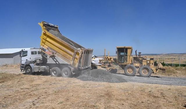 İnönü'de alt yapı çalışmaları