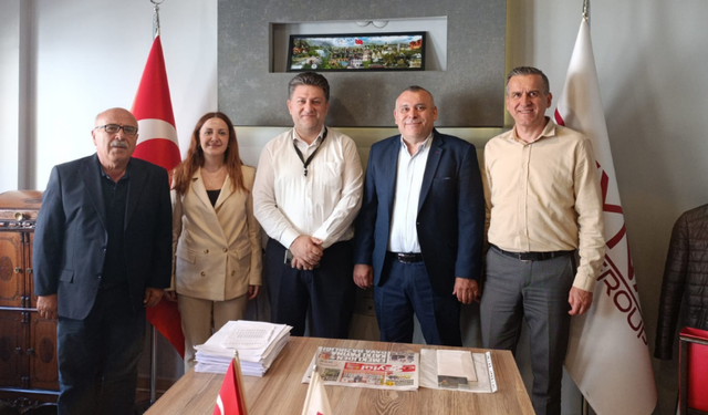 OEDAŞ’tan 2Eylül Gazetesi’ne nezaket ziyareti