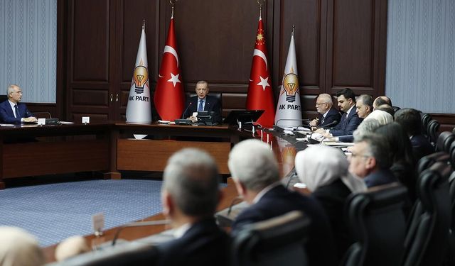 AK Parti MYK bugün Cumhurbaşkanı Erdoğan başkanlığında toplanıyor